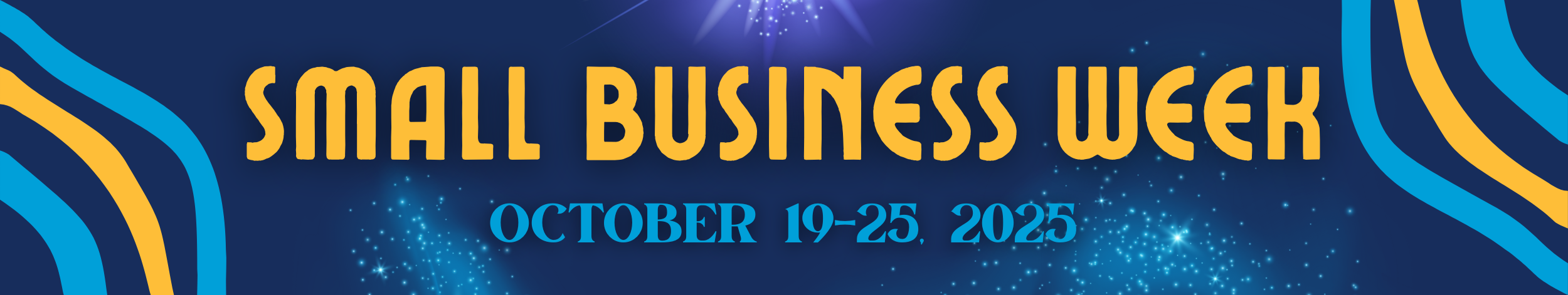Banner for Small Business Week